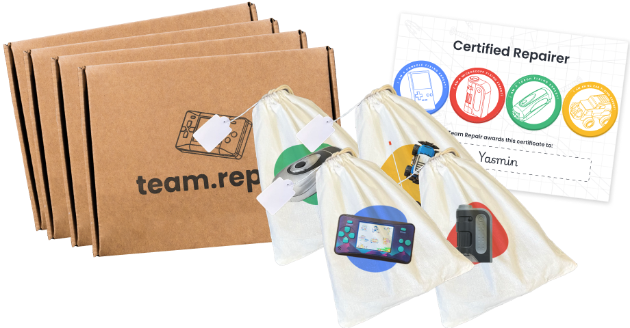 Team Repair Fixers Club Rental - Annual (includes £10 refundable deposit per gadget)
